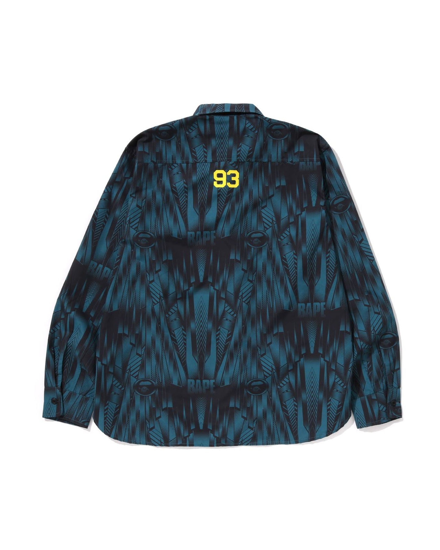 A Bathing Ape Speed Racer Relaxed Fit Shirt In Blue
