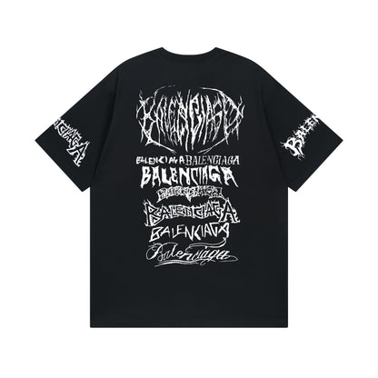 Balenciga logo tee BL233322 black