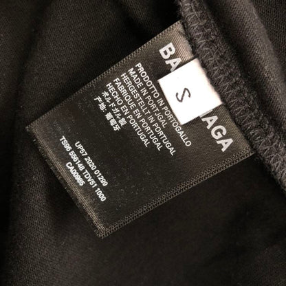 BALENCIAGA ADIDAS T-SHIRT OVERSIZED IN BLACK – BAS017