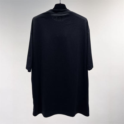 BALENCIAGA  MEN’S SLIME T-SHIRT MEDIUM FIT IN BLACK – BAS011
