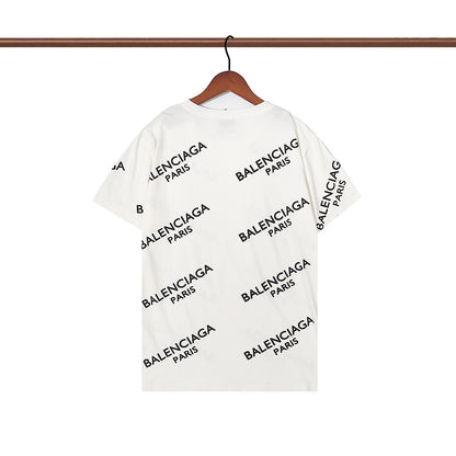 Balenciga logo tee qn821 white