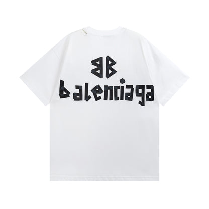Balenciga logo tee BL223089 white