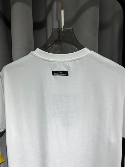 DOLCE & GABBANA CIAO KIM PIZZA-PRINT T-SHIRT – DT014