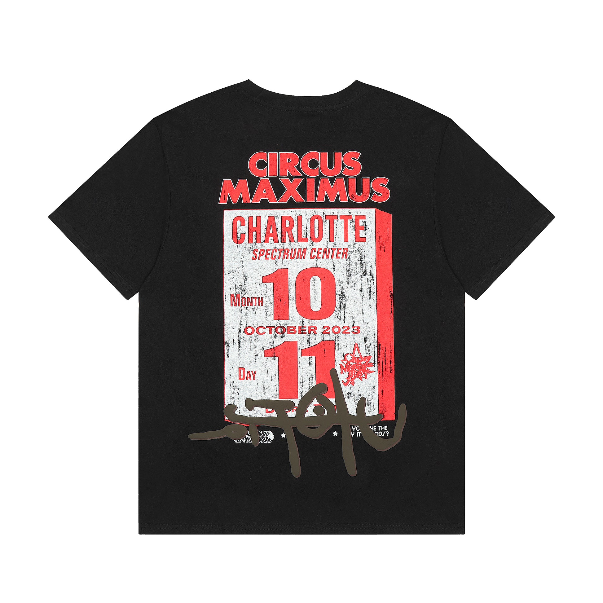 Travis Scott Wink Utopia T shirt Black