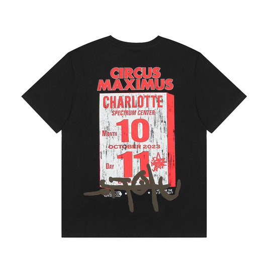 Travis Scott Wink Utopia T shirt Black