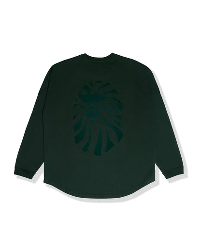 A Bathing Ape Logo print long sleeve tee