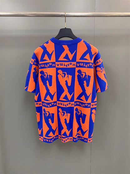 LOUIS VUITTON JAZZ FLYERS SHORT-SLEEVED KNITWEAR – LVTS042