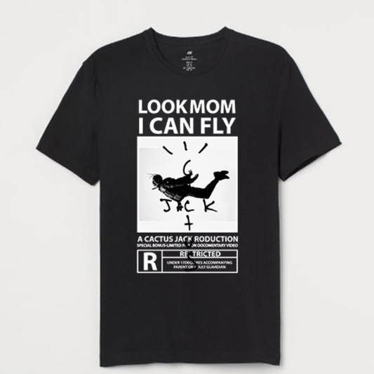 Travis Scott look mom i can fly Tshirt