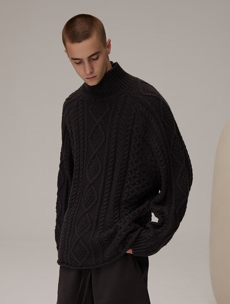 FEAR OF GOD ESSENTIALS 22 vintage twist turtleneck sweater