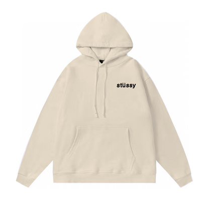 STUSSY POPSICLE PRINT HOODIE CREAM