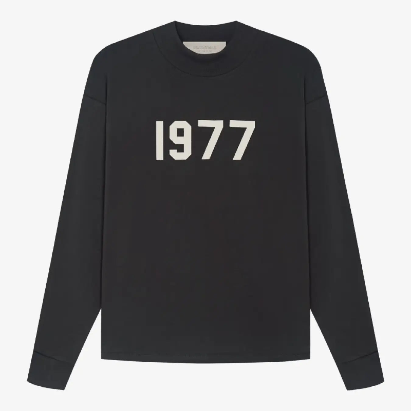 FOG Fear of God 1977 retro leisure bottoming shirt 22 Reunion line long sleeves BLACK