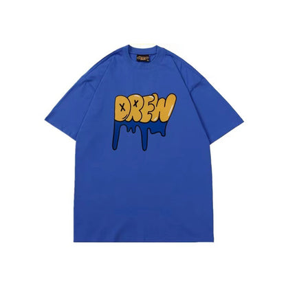 DREW HOUSE FUNKY PRINTED TEE BLUE