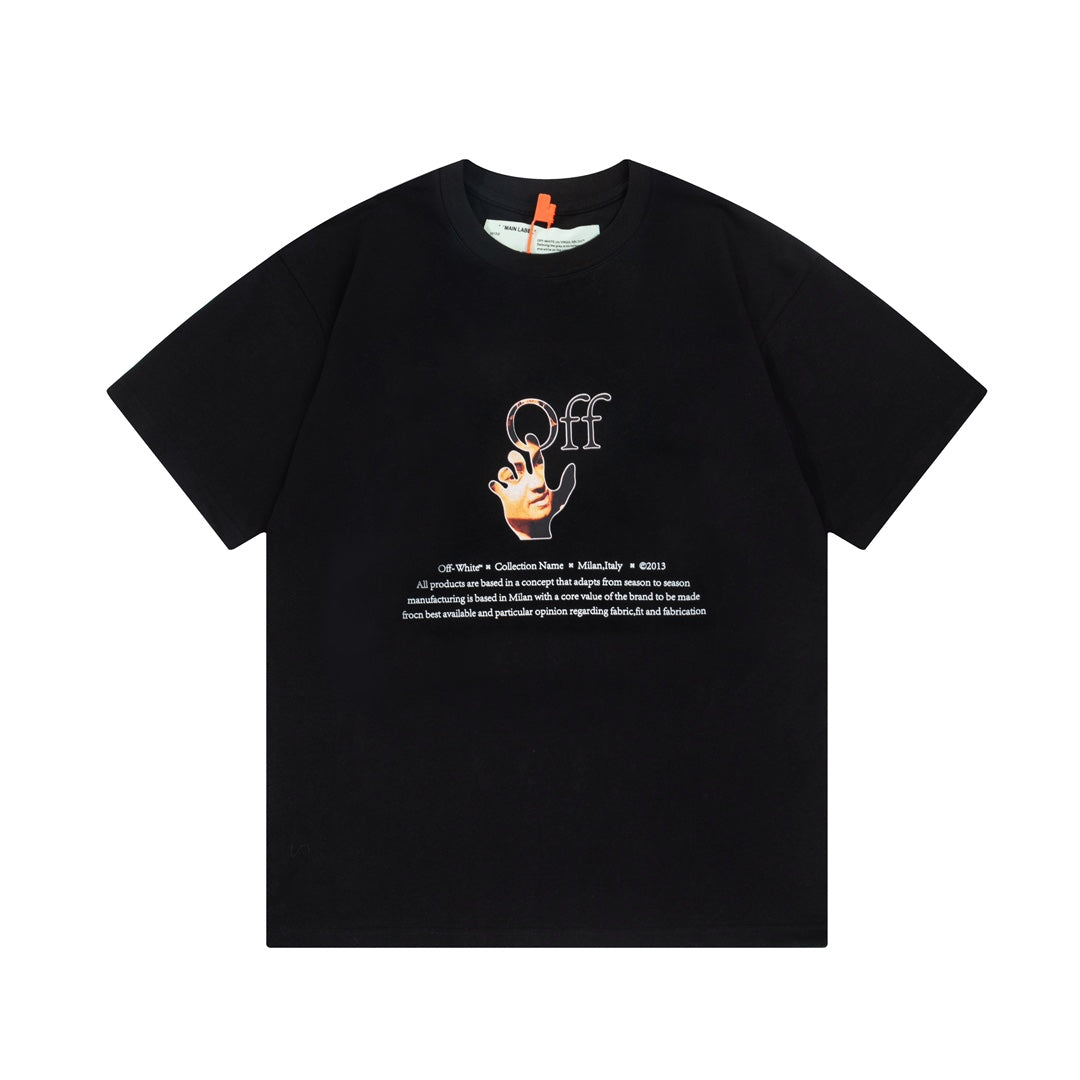 Off-White Caravaggio Hands Off Logo T-Shirt
