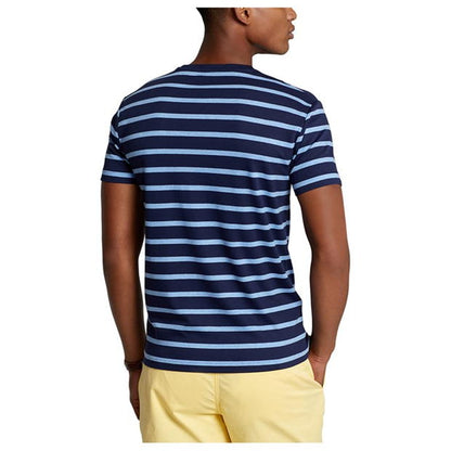 Ralph Lauren Thin Stripe Tee Navy/Royal