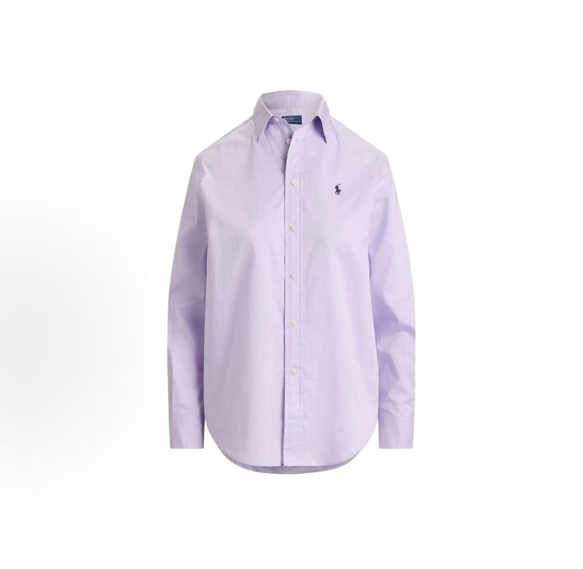 Ralph Lauren Classic Check Blouse - Elegant Long-Sleeved Casual Style - Women's Shirt