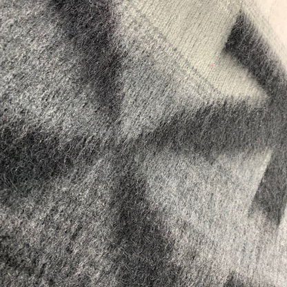 Off-White gradient arrow mohair hoodie