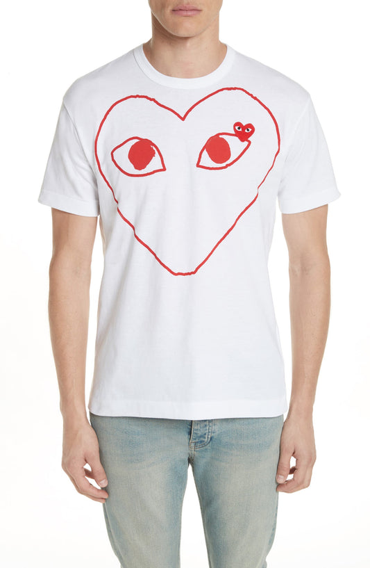 Outline Heart Graphic Tee