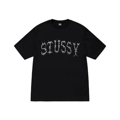 STUSSY THORNS TEE BLACK