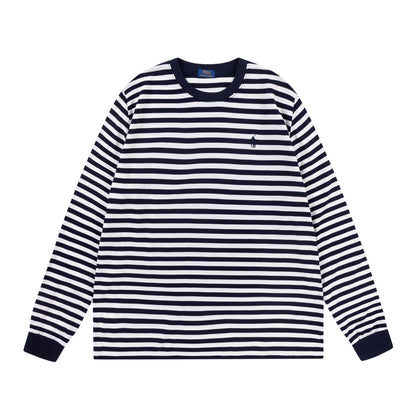 Ralph Lauren striped sweatshirt white/navy