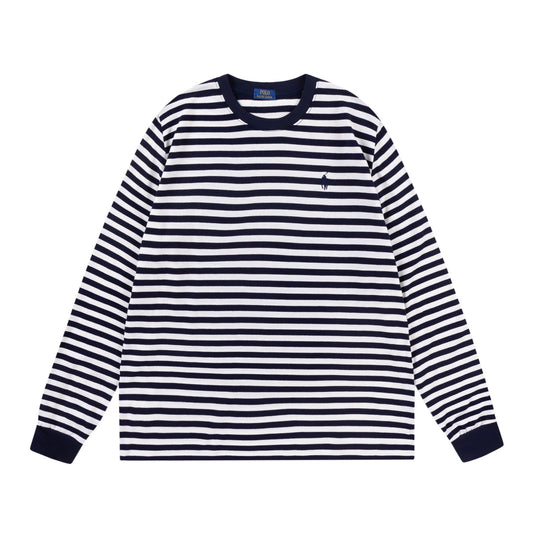 Ralph Lauren striped sweatshirt white/navy