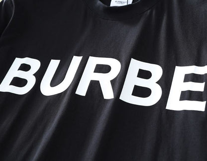 BURBERRY HORSEFERRY PRINT COTTON OVERSIZED T-SHIRT – BRS001