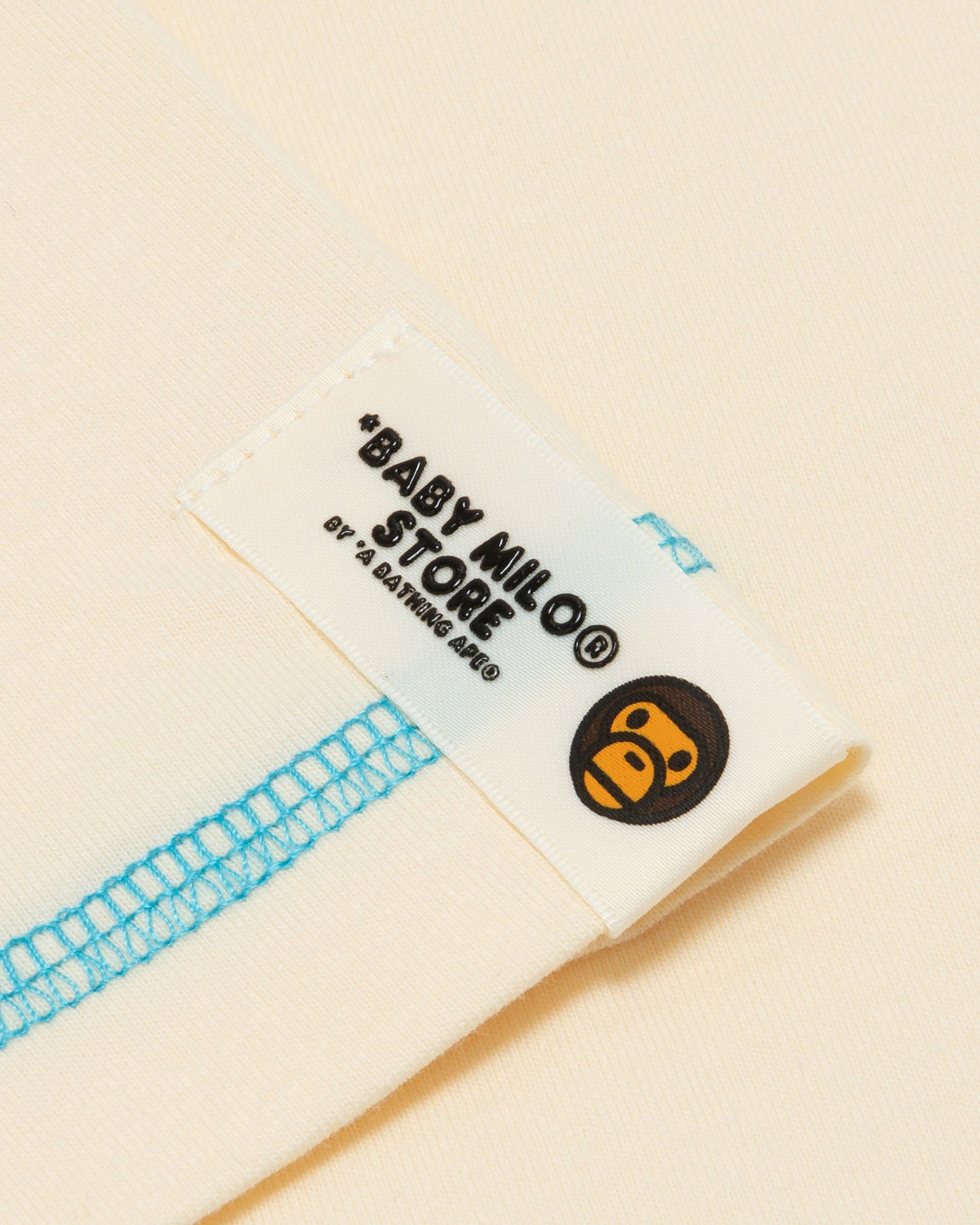 A Bathing Ape Baby Milo tee In Beige