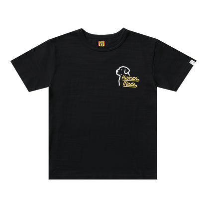 Human Made Dog Logo Tee Black