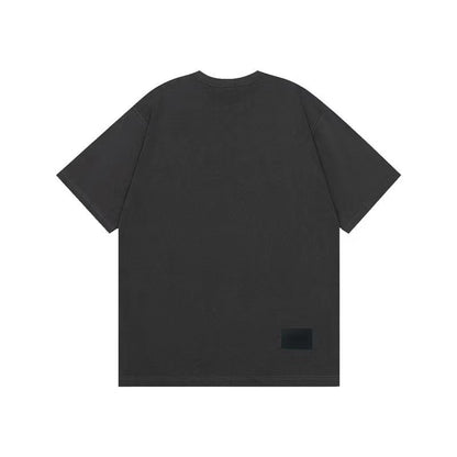 WE11DONE Arrow Logo Washed T-Shirt In Grey