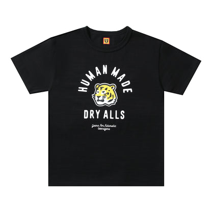 Human Made Tiger Logo Tee Black
