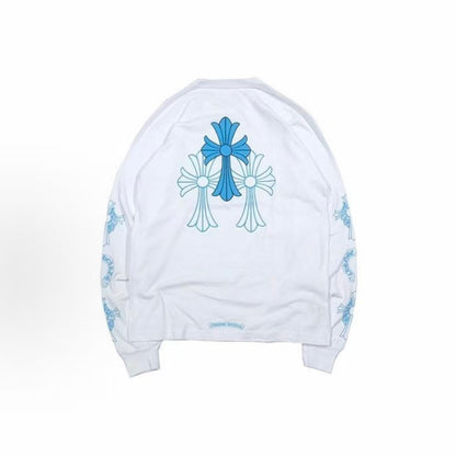 Chrome Hearts-Body Flower Sleeve Long-Sleeve T-Shirt, Unisex