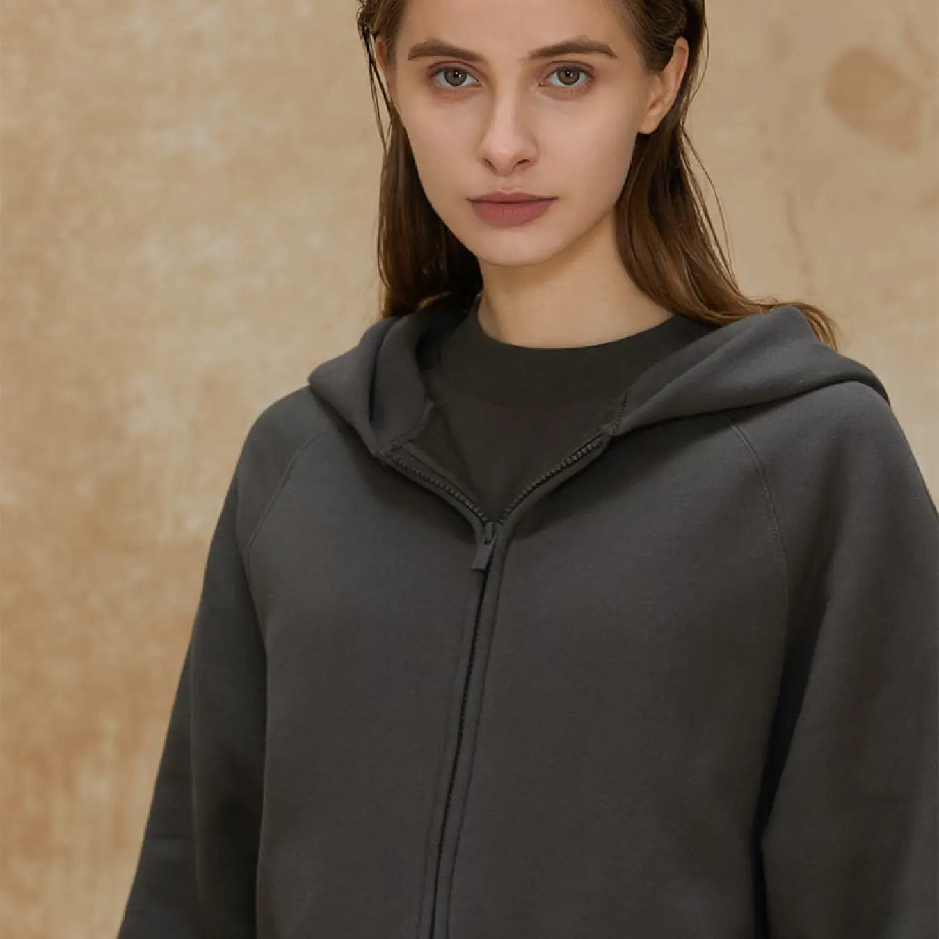 FOG FEAR OF GOD 22 double-line cardigan jacket ESSENTIALS casual loose hooded sweatshirt