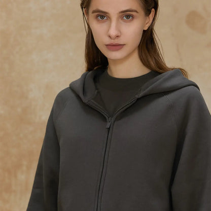 FOG FEAR OF GOD 22 double-line cardigan jacket ESSENTIALS casual loose hooded sweatshirt