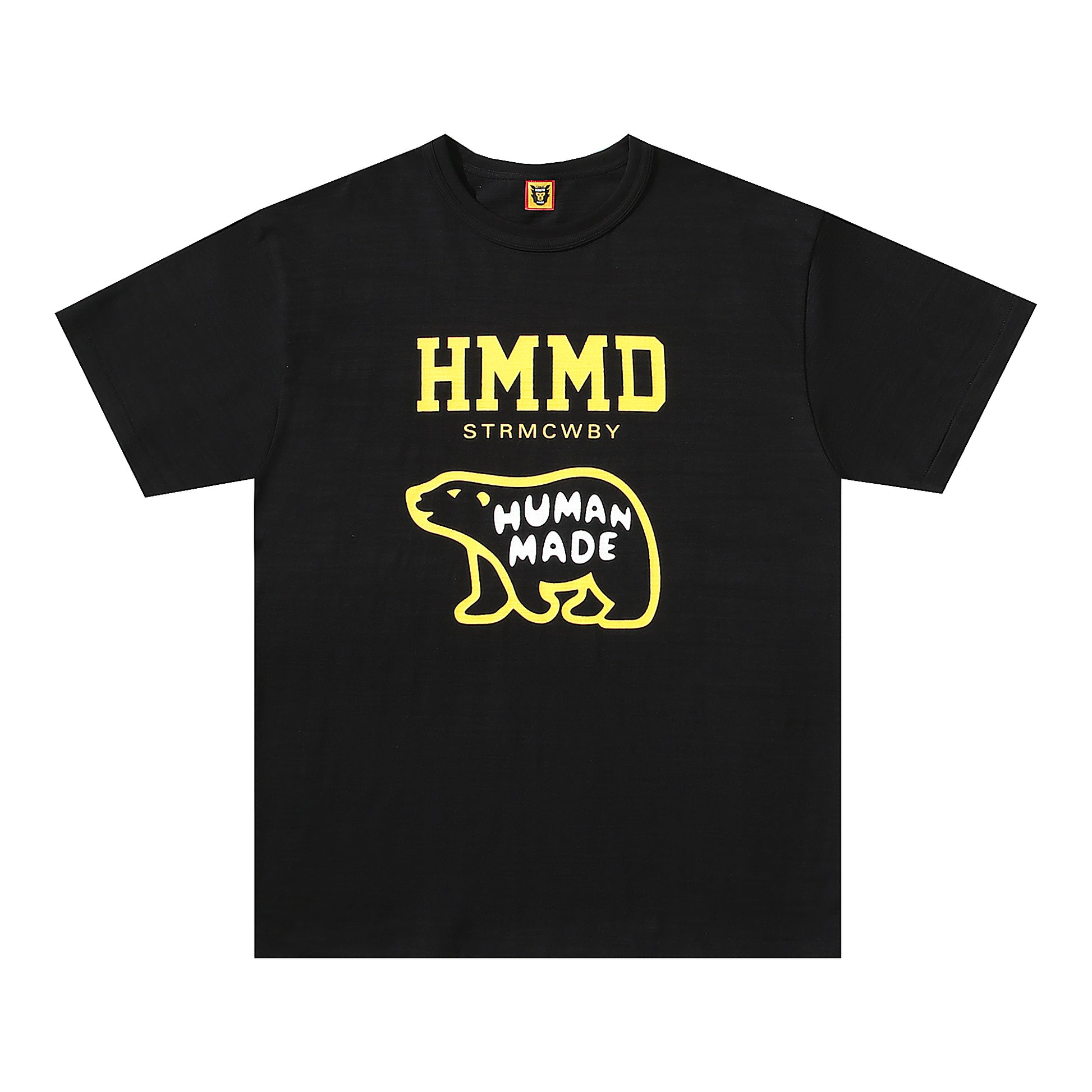 Human Made Polar Bear Logo Tee Black