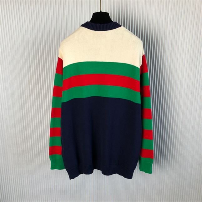 GUCCI COTTON AND WOOL BLEND CARDIGAN – GCK034