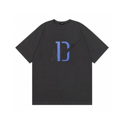 WE11DONE Lightning Logo Tee Grey