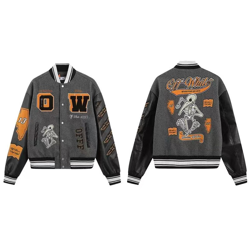 Off-White AC Baseball Jacket