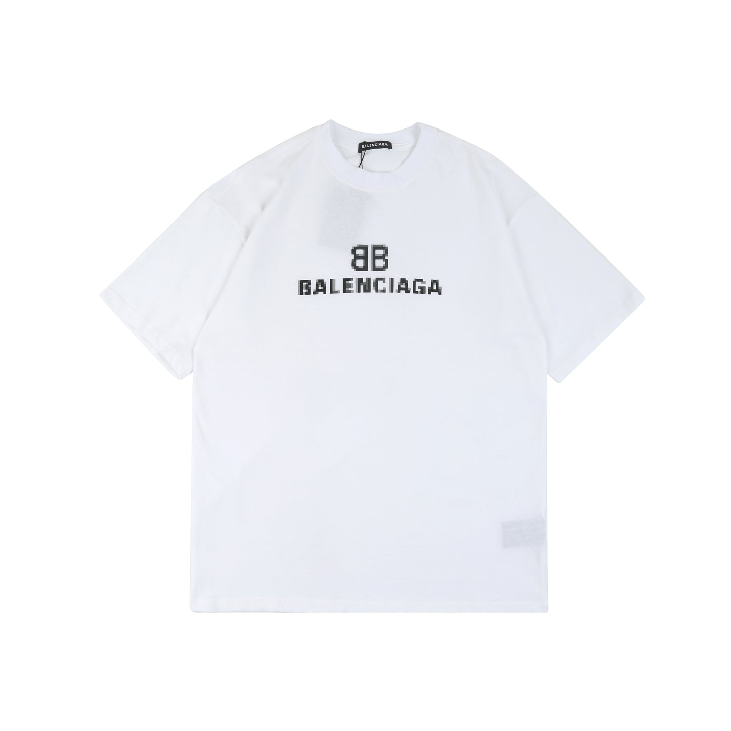 Balenciga logo tee LX004 white