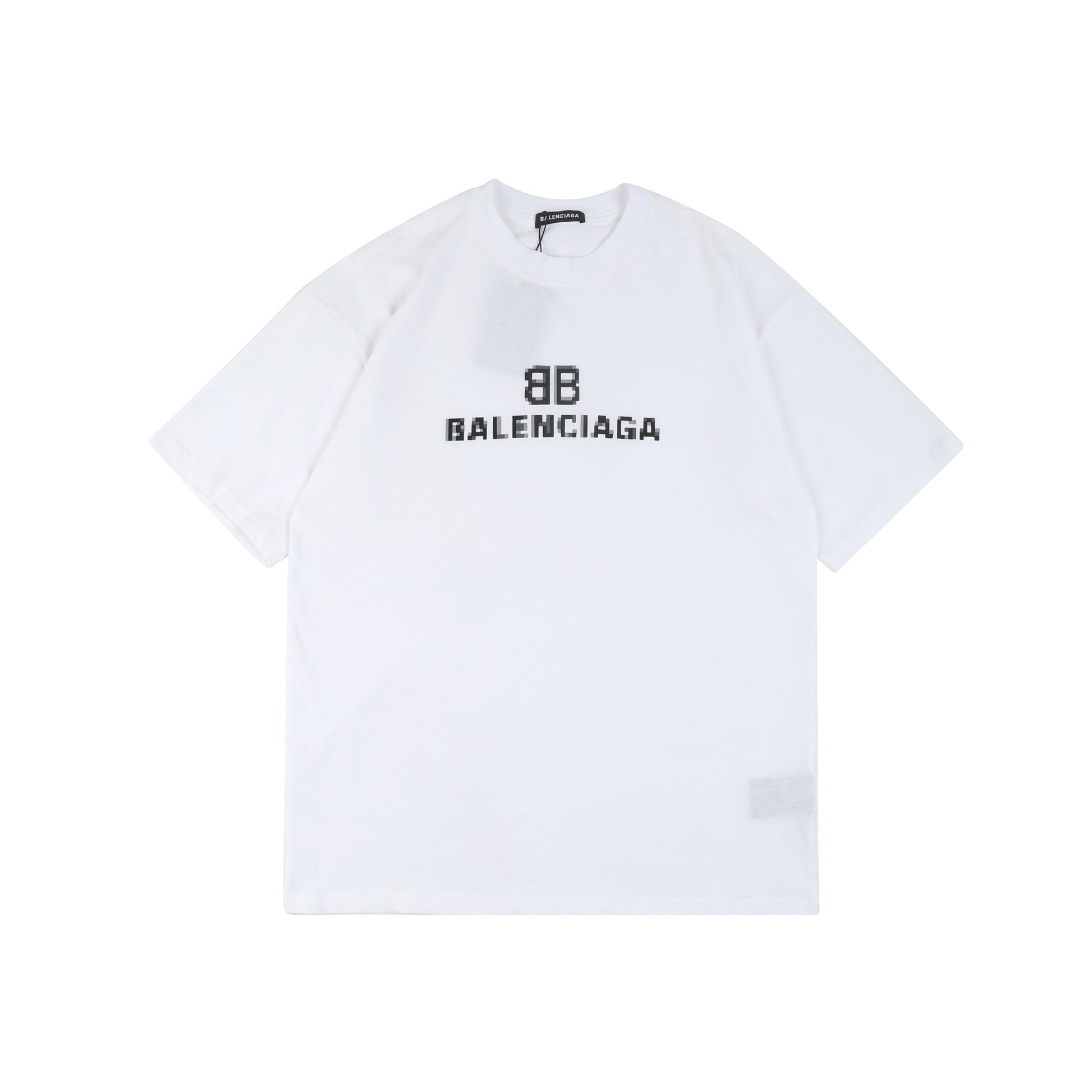 Balenciga logo tee LX004 white