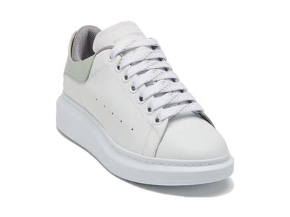 Alexander Mcqueen Women's Oversized Sneaker in White/mint/cement