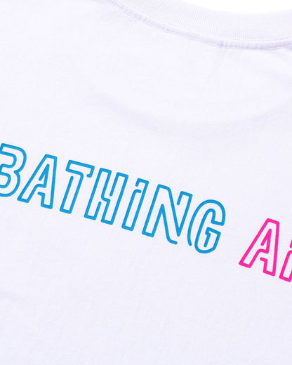 A Bathing Ape Halloween Neon Mexican Skull Tee