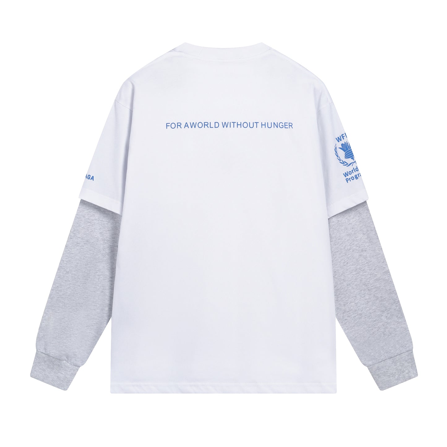 Balenciga logo tee P105 white