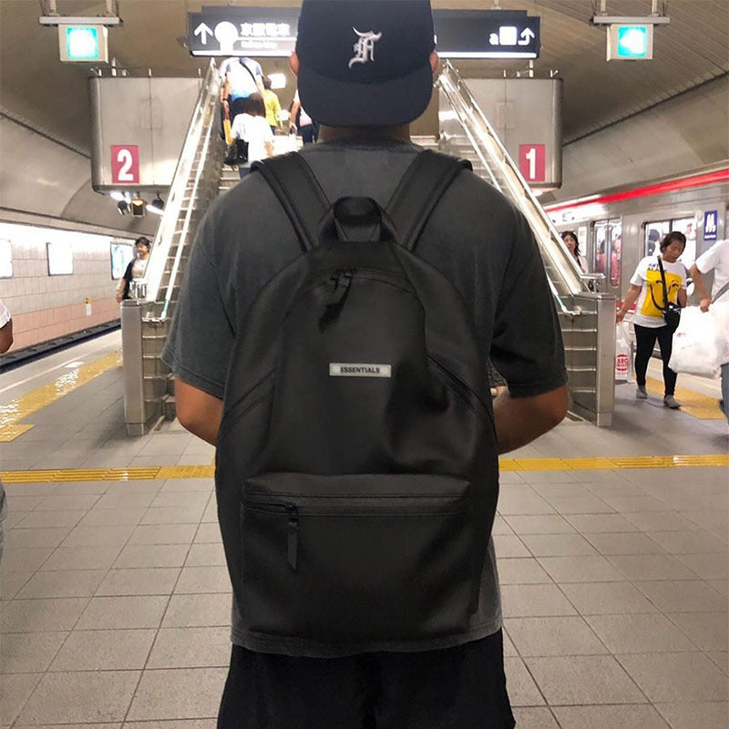 FEAR OF GOD ESSENTIALS Small Standard Leather Backpack
