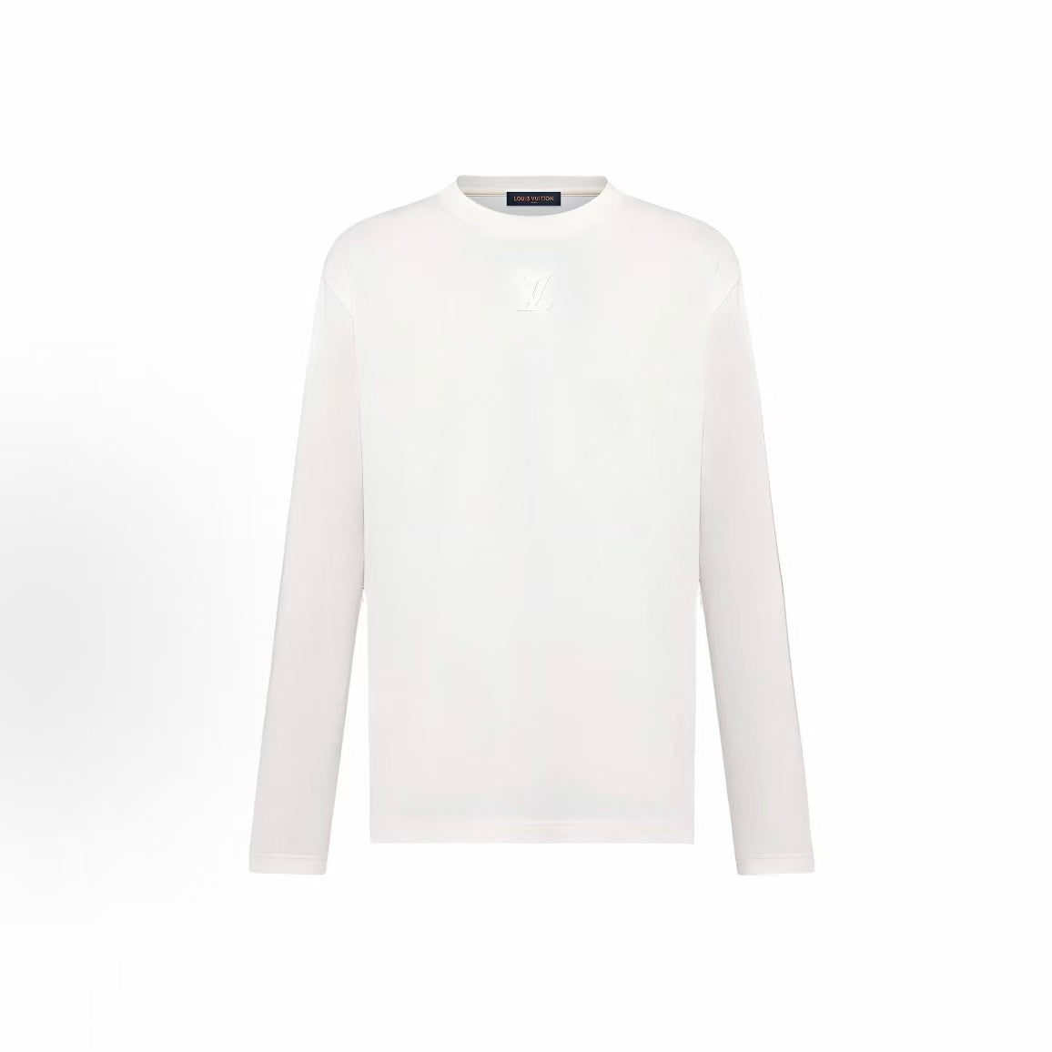 LOUIS VUITTON SS26 Solid Color Round-neck Long-sleeved T-shirt for Men