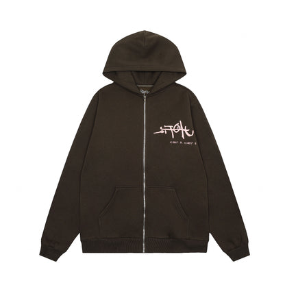 Travis Scott Coin Print Hoodie Black