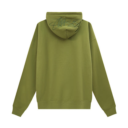 STUSSY EMBROIDERED LETTERS HOODIE