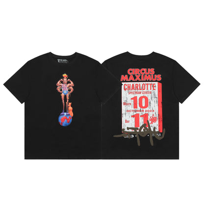 Travis Scott Wink Utopia T shirt Black