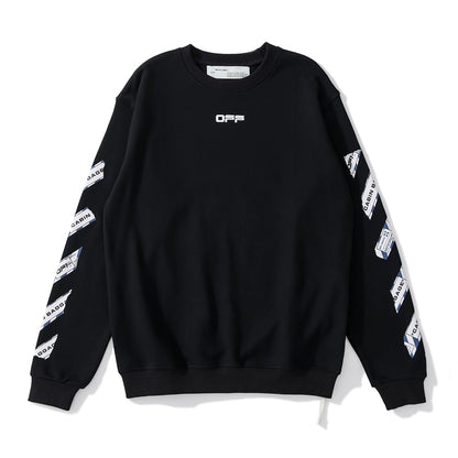 Off-White 829 arrow print hoodie black