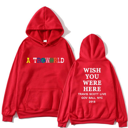 Wish You Were Here Travis Scott Live Hoodie