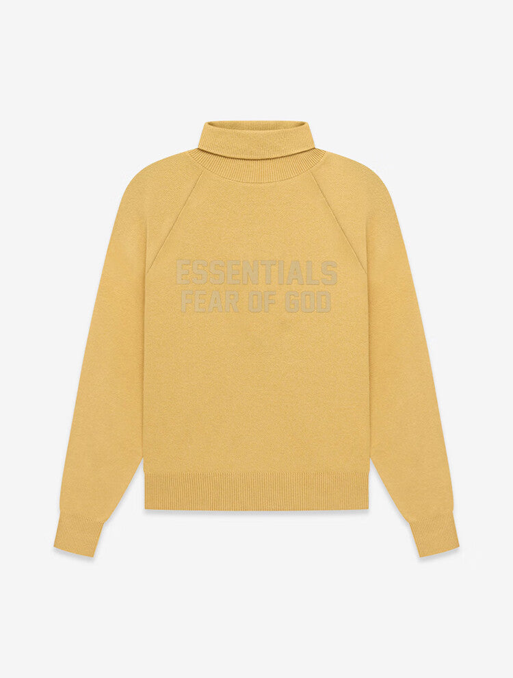 FEAR OF GOD ESSENTIALS 23 double stitch turtleneck sweater