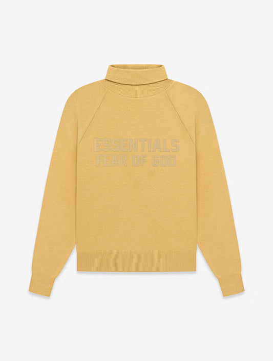 FEAR OF GOD ESSENTIALS 23 double stitch turtleneck sweater